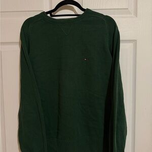 Tommy Hilfiger Dark Green Crewneck Sweater